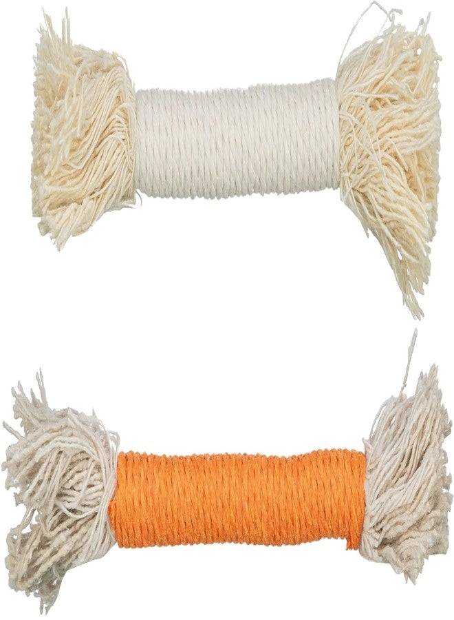 TRIXIE Rope Cat Toy with Oversized Catnip Ball | Interactive Rope with Fringes for Large Cats | Encourages Play, Batting & Natural Instincts, 15 cm (Set of 2) - Image 3